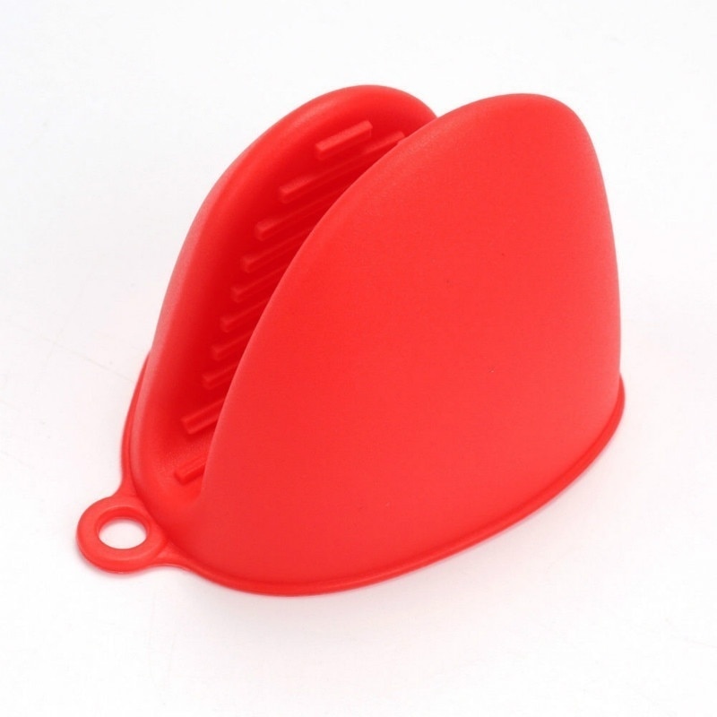 1PC Food Grade Silicone Mini Oven Mitts Heat Resistant Pinch Mitt