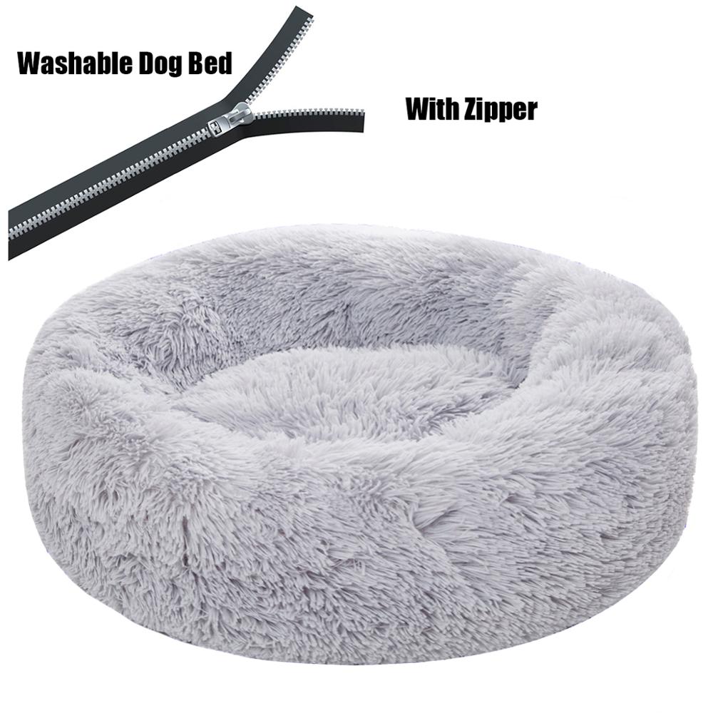 Dog Bed with Zipper Cover