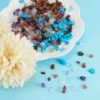 Chip Gemstone Beads 500pcs Jewellery Making , Gemstones Crystal for Jewellery ,Necklace Bracelet Earring Making , DIY Crafts - Image 2