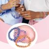 Handmade Evil Eye Beads Charms Lamp work 750Pcs, Round Flat Eye Bracelet Beads for DIY Necklace Bracelets Jewelry Making - Image 3